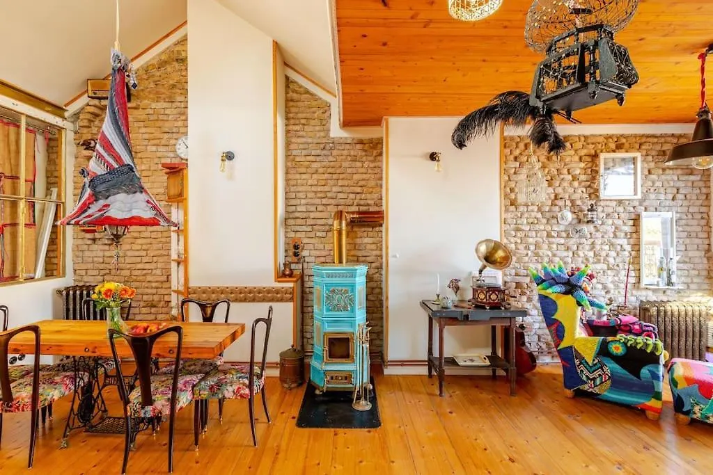 Steampunk Penthouse With Roof Top Terrace Berlín Apartmán